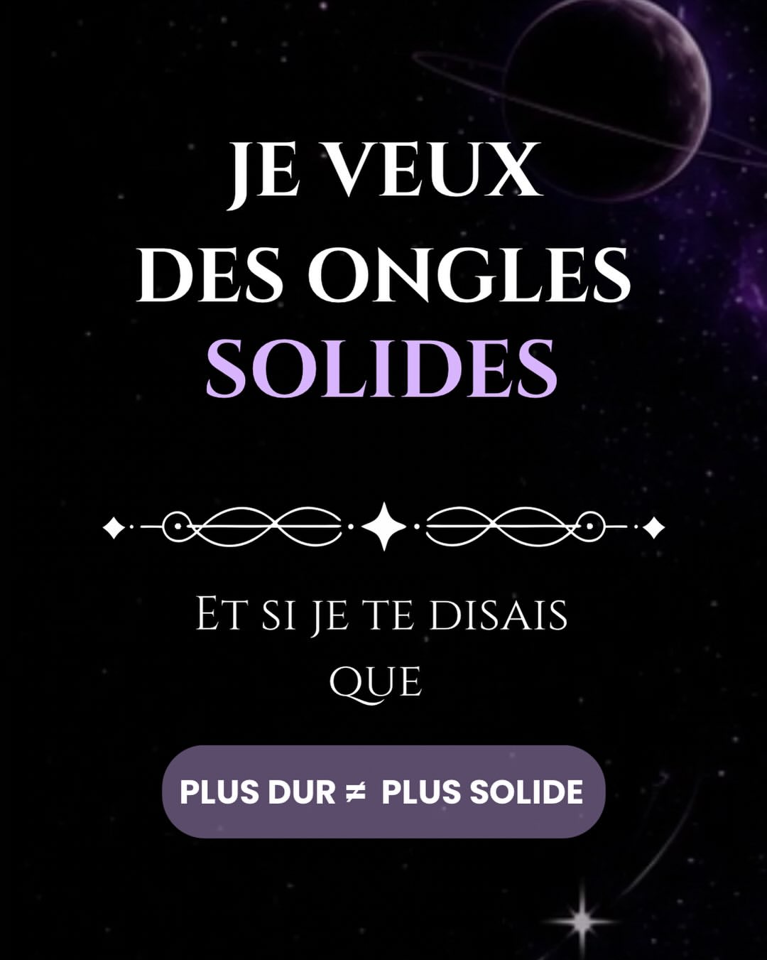 &laquo; Je veux des ongles solides ! &raquo; 💅🏻  Mais&hellip; solide &ne; &eacute;pais &ne; ultra rigide 👀...